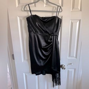 Nordstrom Strapless Fringe Dress